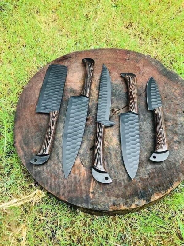 HANDMADE KITCHEN KNIVES SET